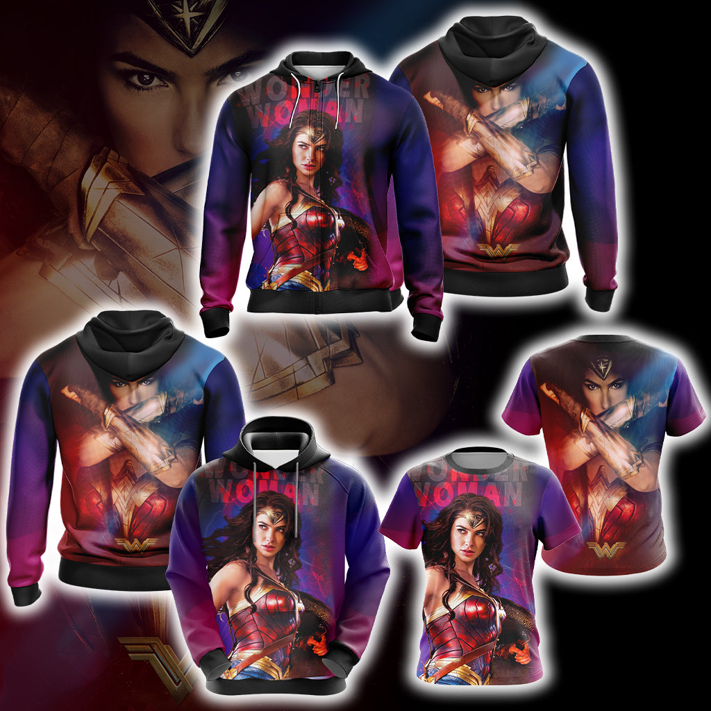 Wonder Woman Unisex 3D T-shirt   