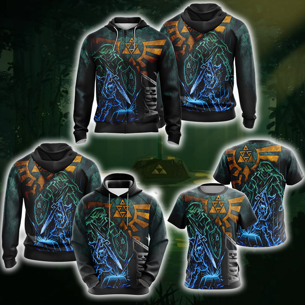 The Legend Of Zelda Link Unisex 3D T-shirt   