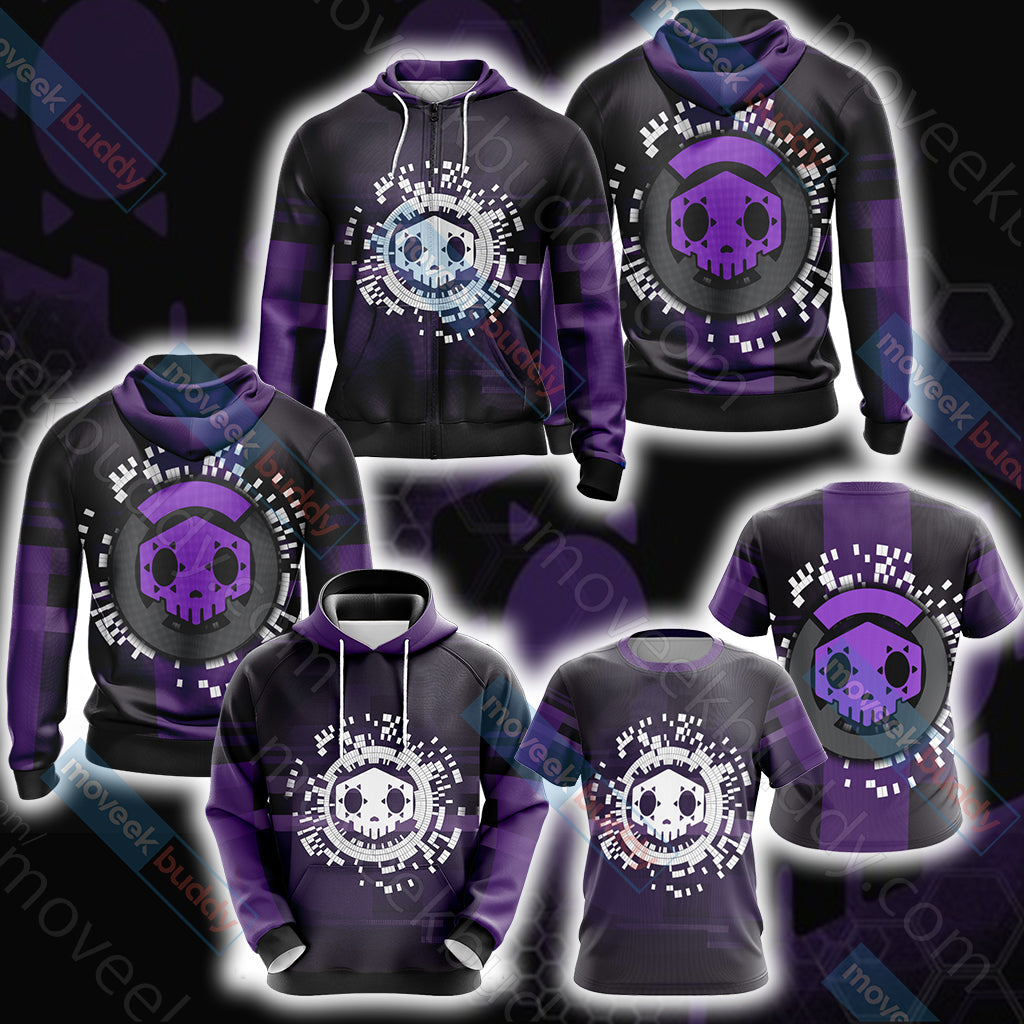 Overwatch - Sombra New Unisex 3D T-shirt   