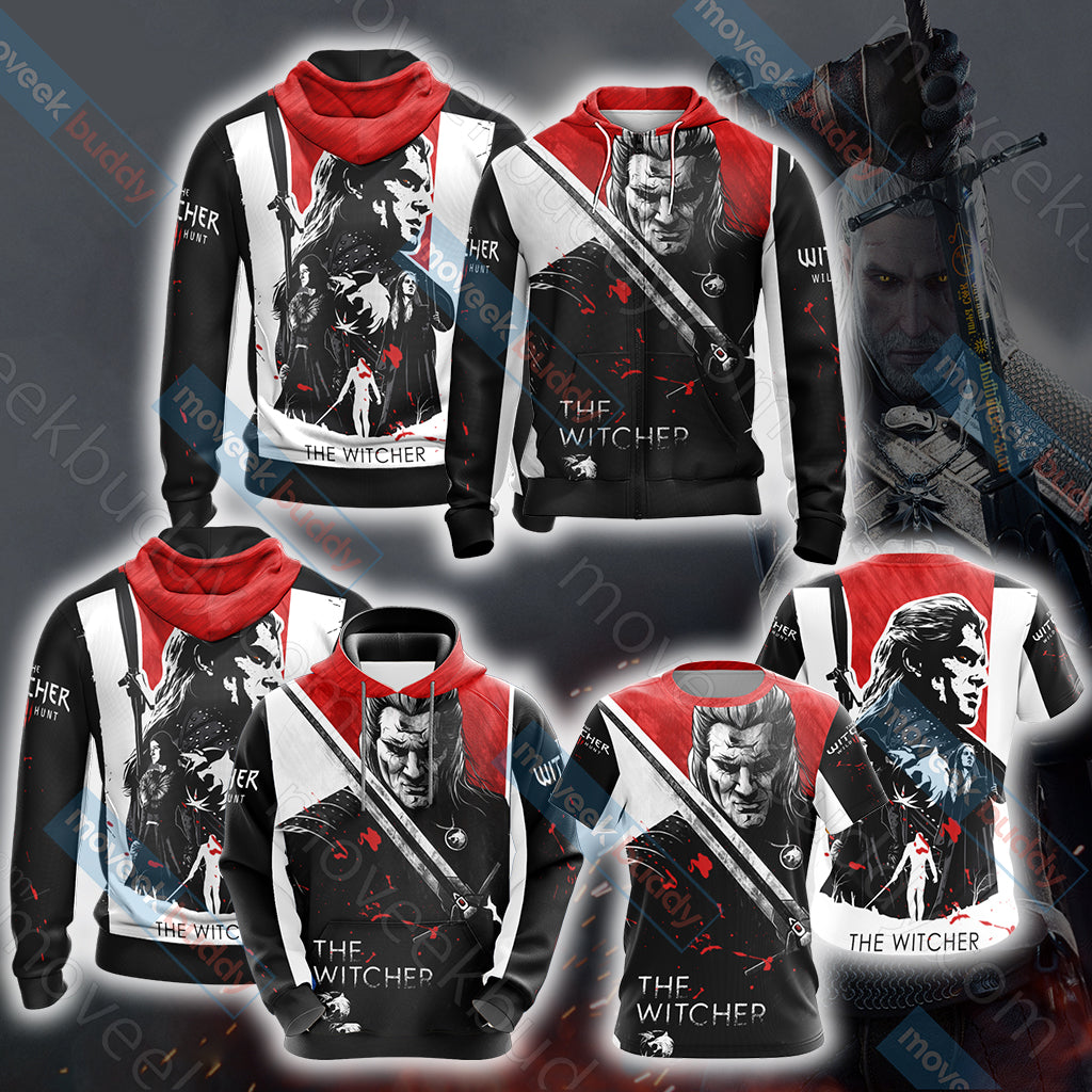 The Witcher New Style Unisex 3D T-shirt   