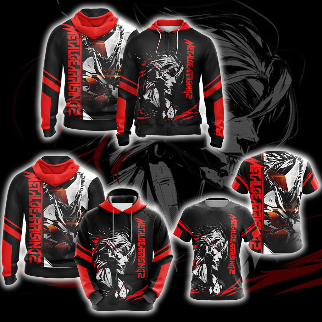 Metal Gear Rising Revengeance Unisex 3D T-shirt   