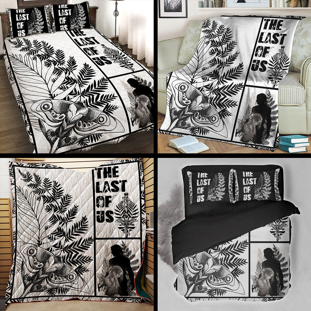 The Last Of Us Ellie Tattoo 3D Throw Blanket   
