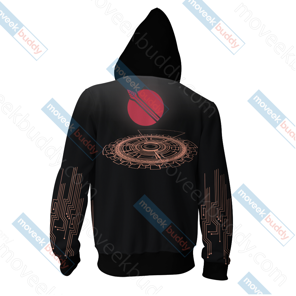 RWBY Team JNPR Pyrrha Nikos Zip Up Hoodie   