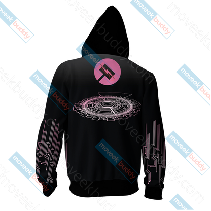 RWBY Team JNPR Nora Valkyrie Zip Up Hoodie   