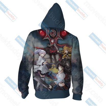 RWBY New Look 3D Hoodie   