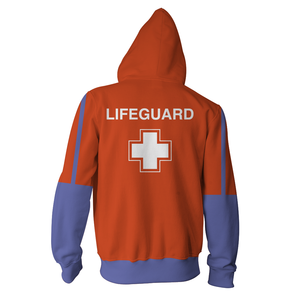 Fortnite Sun Strider Cosplay Zip Up Hoodie Jacket   