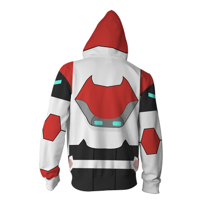 Keith Voltron Legendary Defender Cosplay Zip Up Hoodie Jacket   