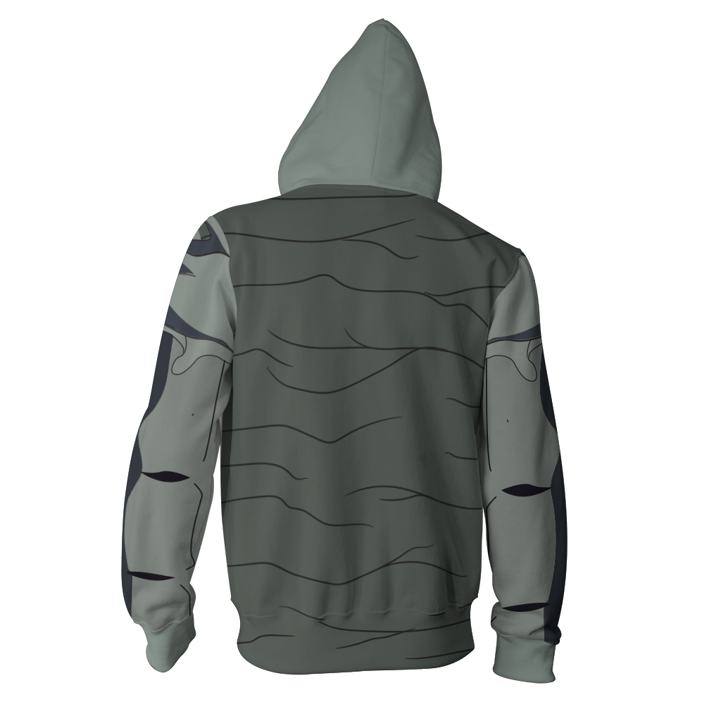 Death Note Shinigami Cosplay Zip Up Hoodie Jacket   