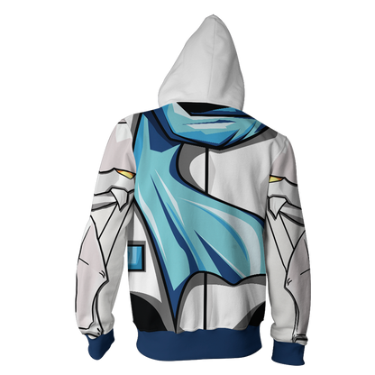 Elsword Chung DC Deadly Chaser Cosplay Zip Up Hoodie Jacket   