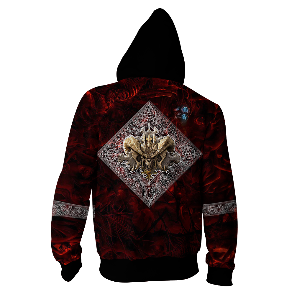 Diablo III Cosplay 3D Hoodie   
