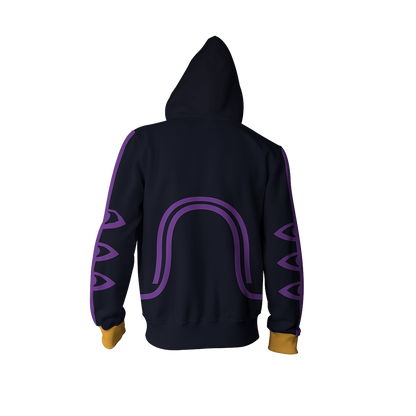 Fire Emblem Robin Cosplay Zip Up Hoodie Jacket   