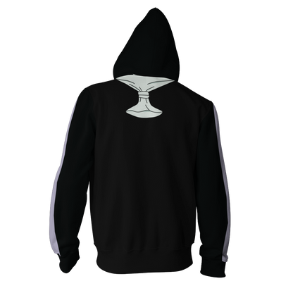 Noragami Yato Cosplay Zip Up Hoodie Jacket   