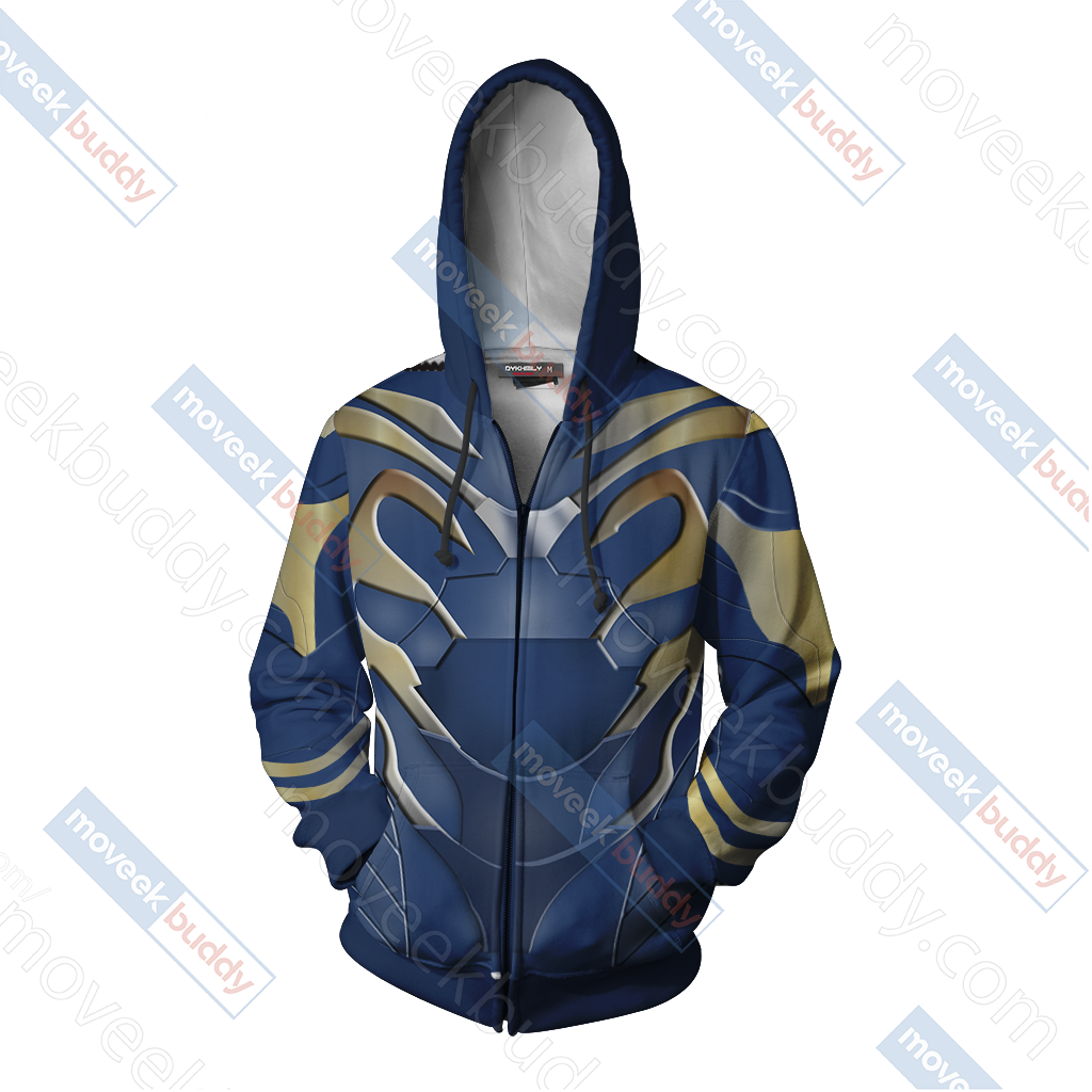 Avengers: Pepper Potts in Rescue Suit Zip Up Hoodie Jacket   