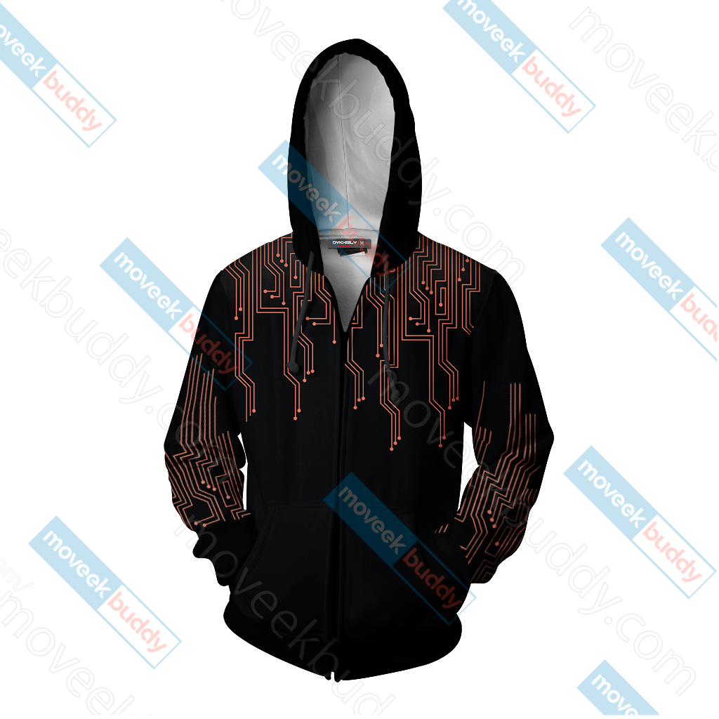 RWBY Team JNPR Pyrrha Nikos Zip Up Hoodie   