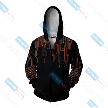 RWBY Team JNPR Pyrrha Nikos Zip Up Hoodie   