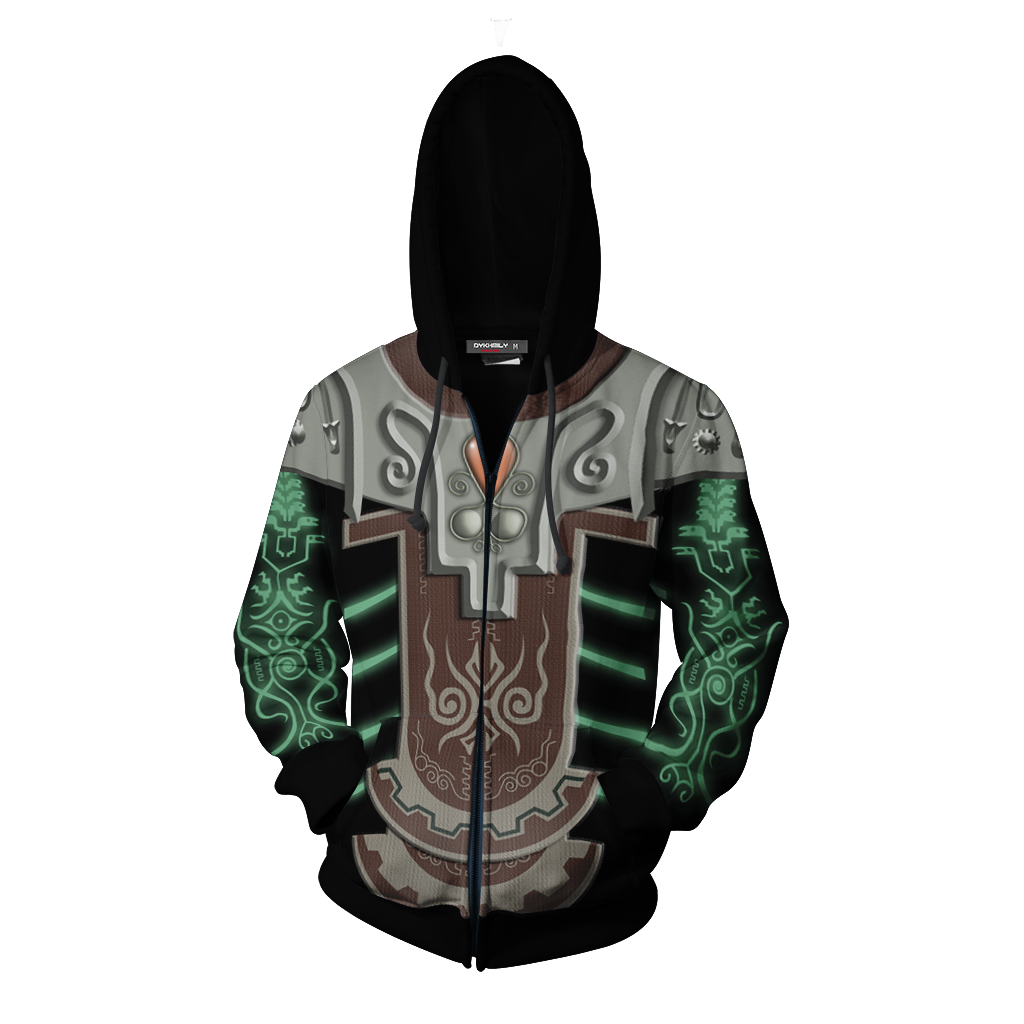 The Legend Of Zelda: Twilight Princess Zant Cosplay Zip Up Hoodie Jacket   