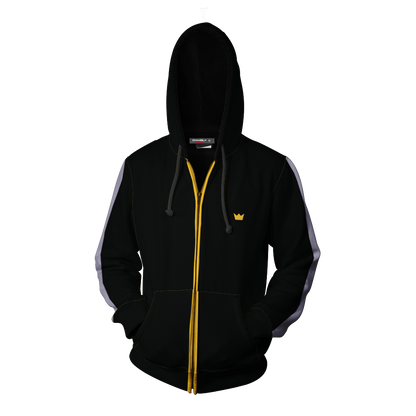Noragami Yato Cosplay Zip Up Hoodie Jacket   