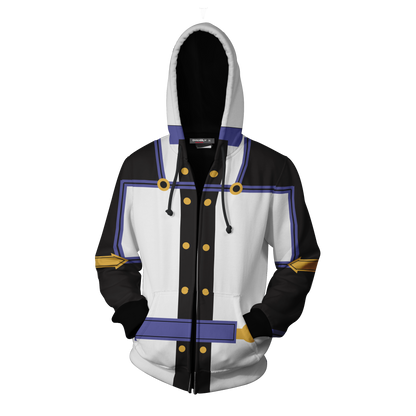 Sword Art Online The Movie Kirito Cosplay Zip Up Hoodie Jacket   