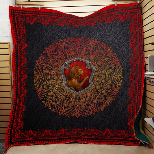 Hogwart House Gryffindor Harry Potter 3D Quilt Blanket   