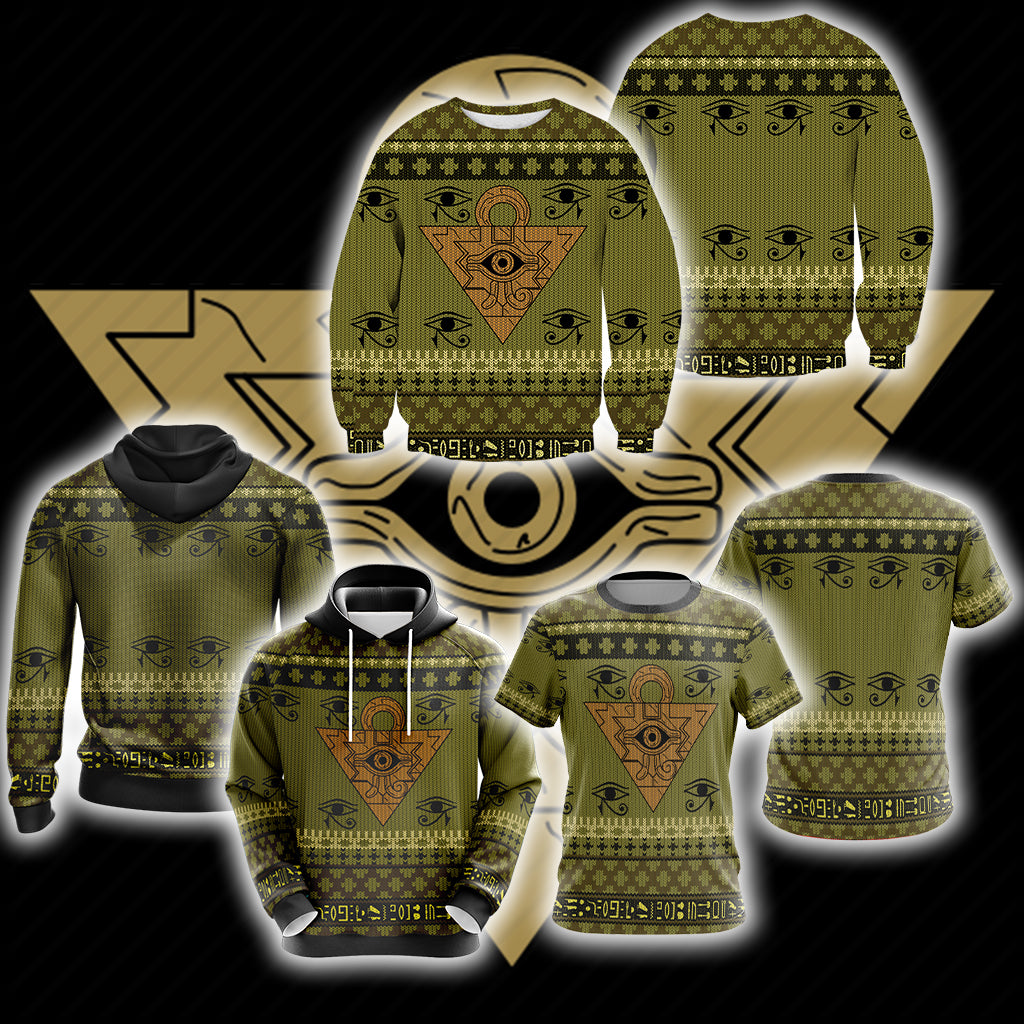 Yu-Gi-Oh! - Milennium Puzzle New Unisex 3D Sweater   