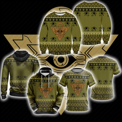 Yu-Gi-Oh! - Milennium Puzzle New Unisex 3D Sweater   