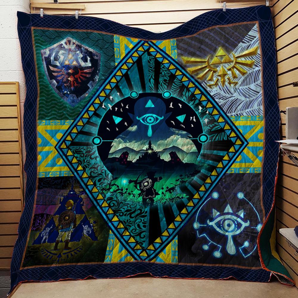 The Legend Of Zelda 3D Quilt Blanket   