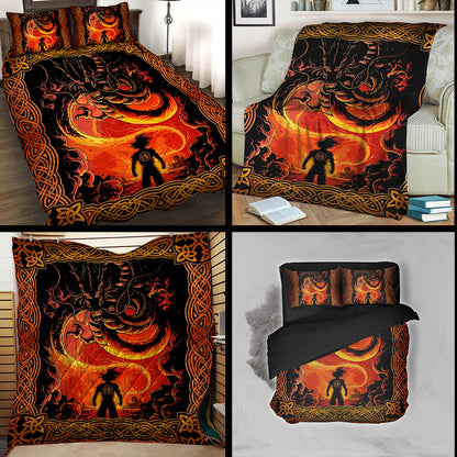 Dragon Ball Goku 3D Bed Set   
