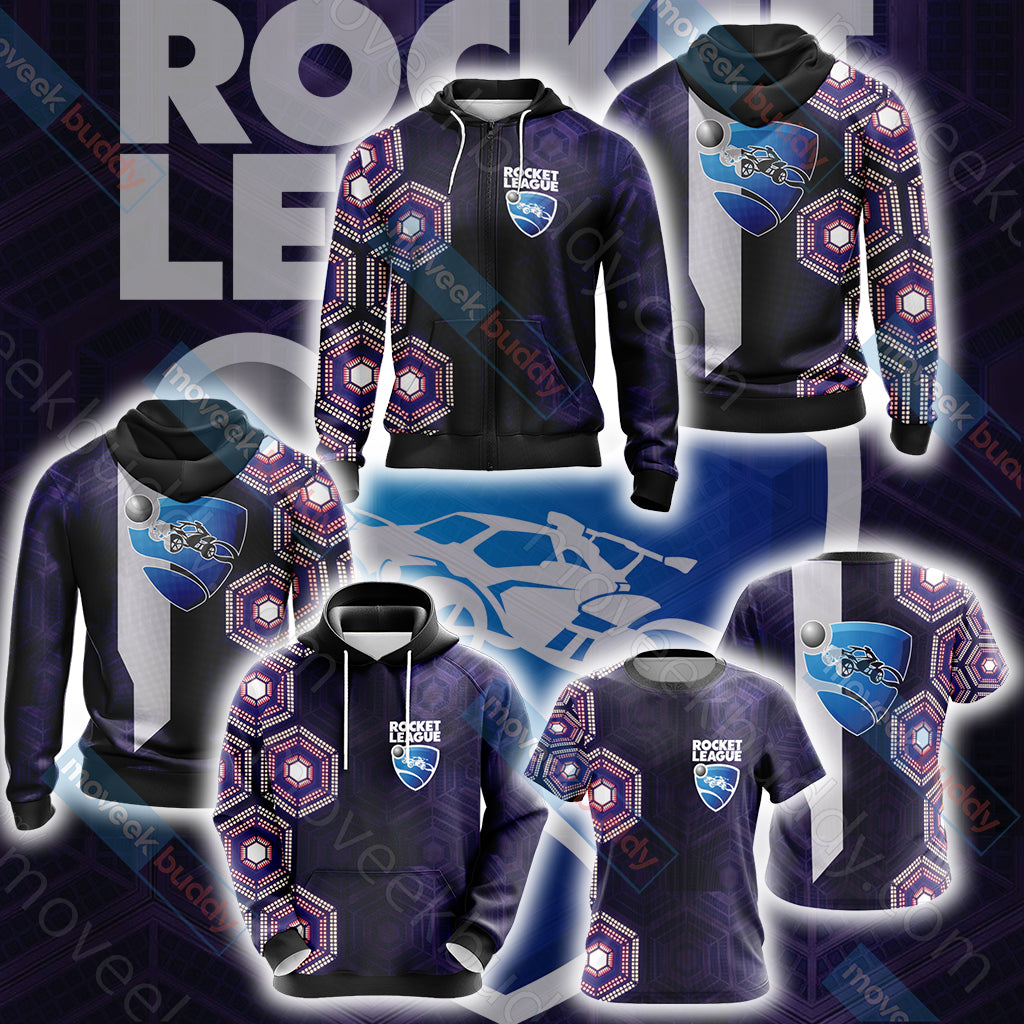Rocket League Unisex 3D T-shirt   