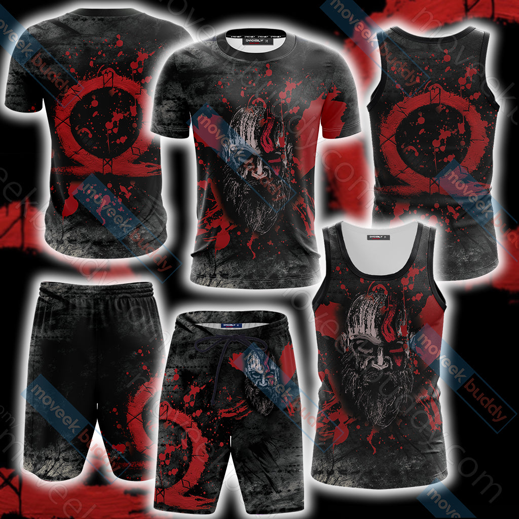 God Of War Unisex Beach Shorts   