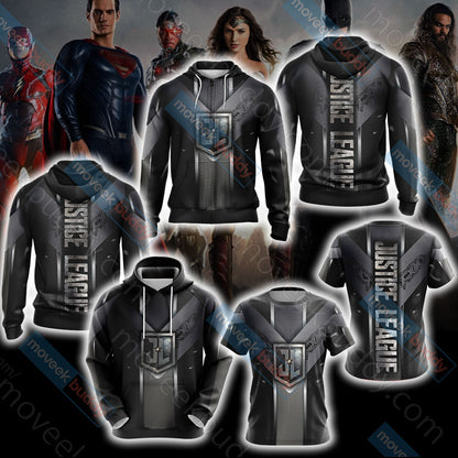 Justice League Unisex 3D T-shirt   