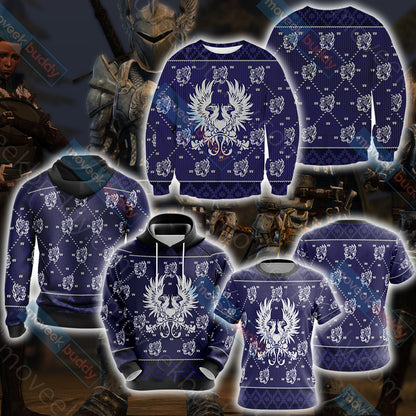 Dragon Age - Grey Wardens Unisex 3D T-shirt   