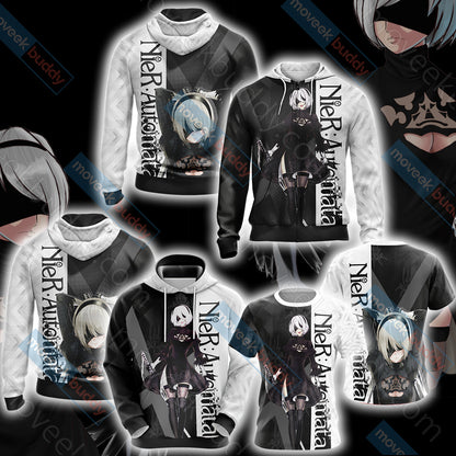 Nier Automata - 2B Unisex 3D T-shirt   