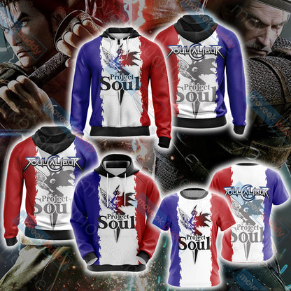 Soul Calibur - Project Soul Unisex 3D T-shirt