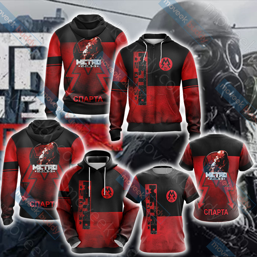 Metro 2033 Unisex 3D T-shirt   