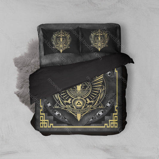 True Heroes Never Die The Legend Of Zelda Bed Set Twin (3PCS)  