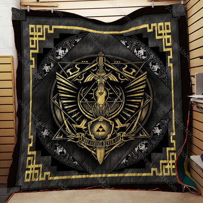 True Heroes Never Die The Legend Of Zelda 3D Quilt Blanket Quilt Set   