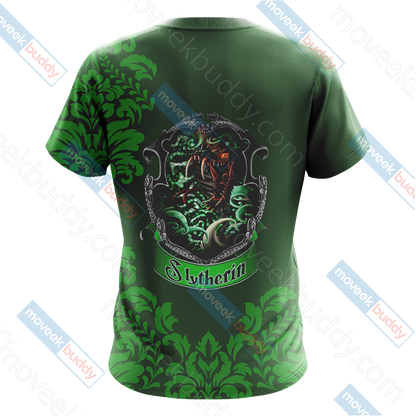 Harry Potter - Cunning Like A Slytherin Version Lifestyle Unisex 3D T-shirt   