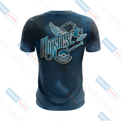 Pokemon Go - House Mystic Observe dapt Evolve New Unisex 3D T-shirt   