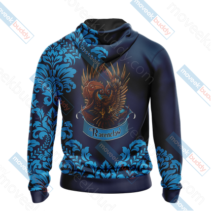Harry Potter - Wise Like A Ravenclaw Version Lifestyle Unisex 3D T-shirt   