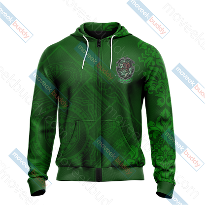 Harry Potter - Cunning Like A Slytherin Version Lifestyle Unisex 3D T-shirt   