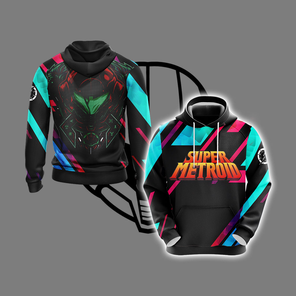 Metroid Samus New Style Unisex 3D T-shirt Hoodie S 