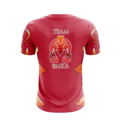 Groudon Team Omega Pokemon Go Unisex 3D T-shirt   