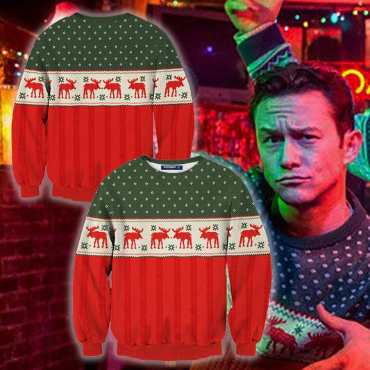 The Night Before (2015) Ethan Cosplay Ugly Christmas 3D Sweater S  