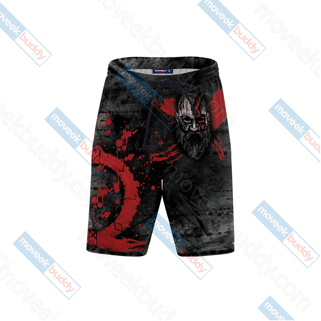 God Of War Unisex Beach Shorts   
