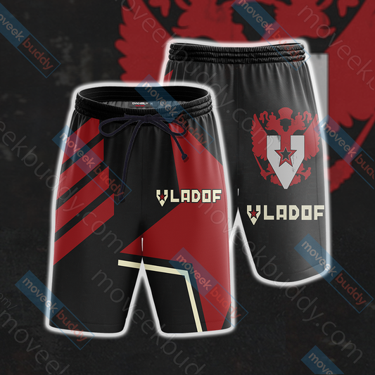 Borderlands Vladof 3D Beach Shorts S  