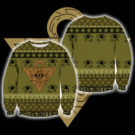 Yu-Gi-Oh! - Milennium Puzzle New Unisex 3D Sweater S  