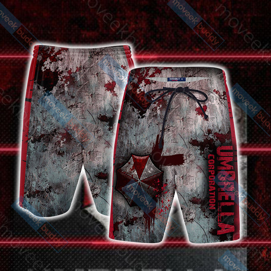 Resident Evil Umbrella Corps New Beach Shorts   