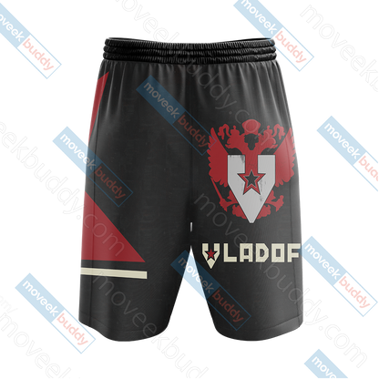Borderlands Vladof 3D Beach Shorts   