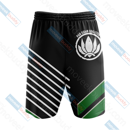 Battlefield 2142 Pan-Asian Coalition Beach Shorts   