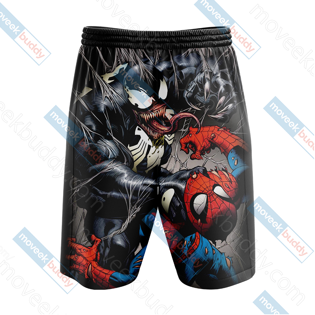 Spider-Man and Venom Unisex 3D T-shirt   